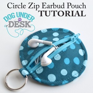 Sew a Fabric and Clear Vinyl Zipper Pouch - Hooked on Sewing