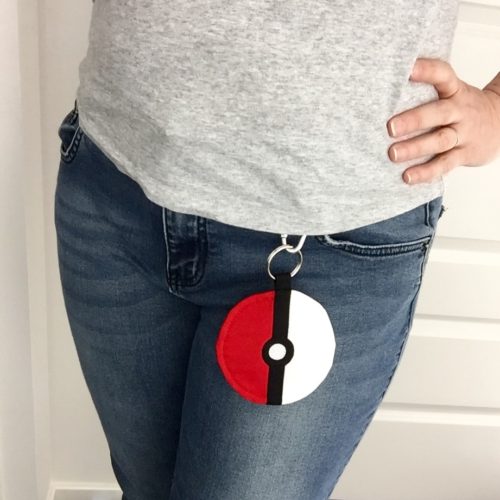 Pokeball Earbud Pouch Tutorial